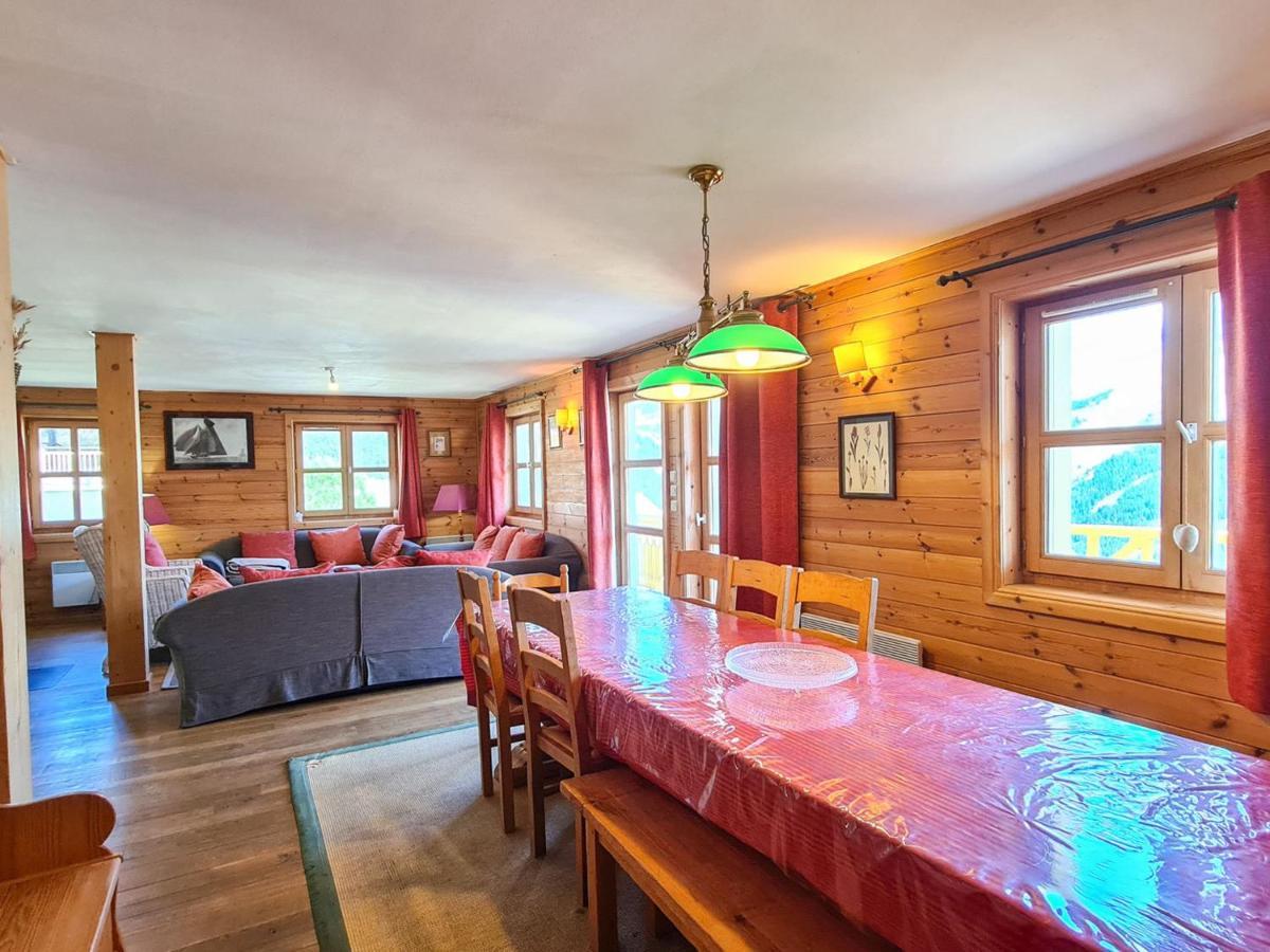 Chalet Spacieux A Flaine Avec Sauna, Cheminee Et Balcon - 6 Chambres, Proche Des Pistes - Fr-1-425-4 Екстериор снимка